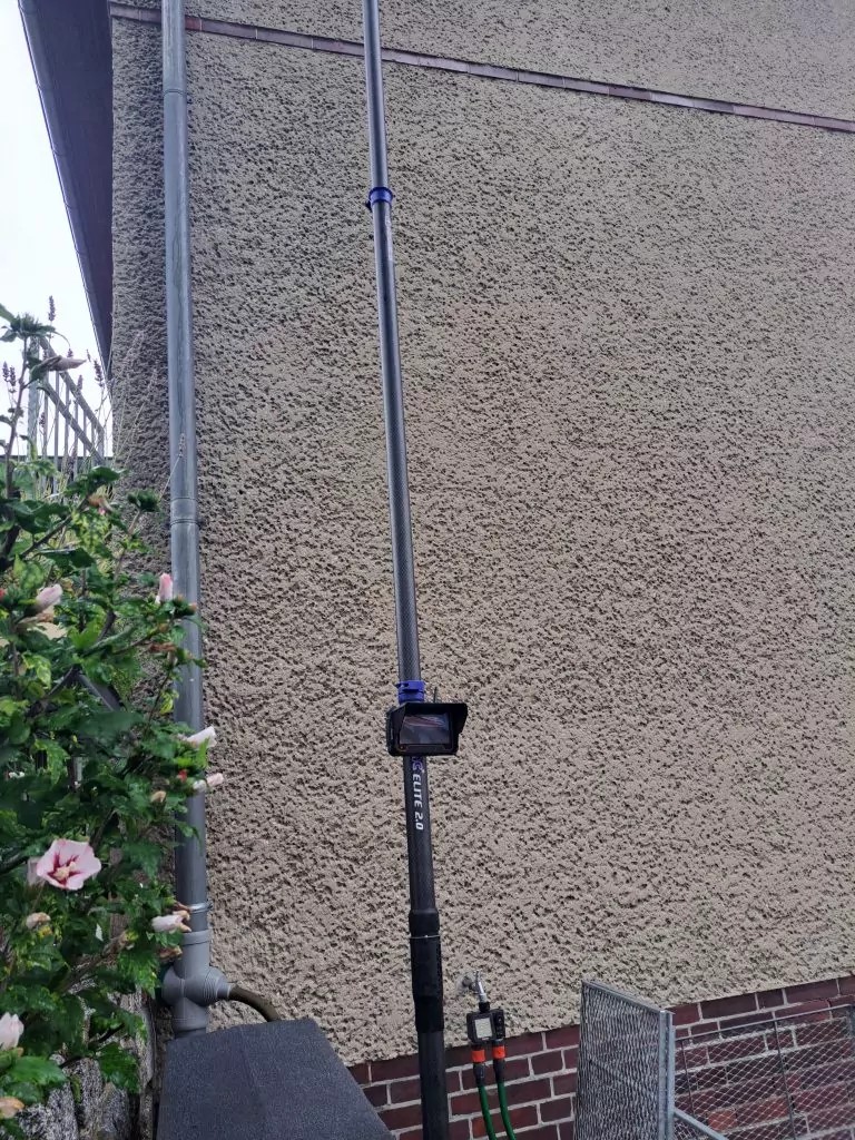 Dachrinnenreinigung Vor-Ort Einsatz