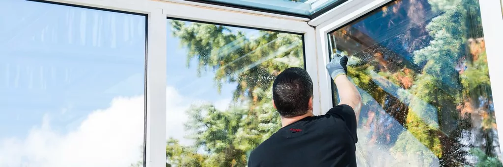Glas- und Fensterreinigung